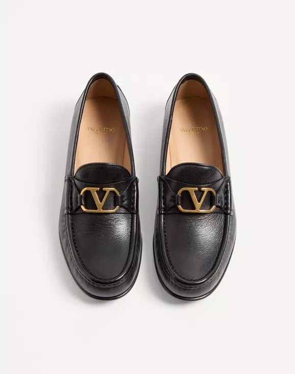 Valentino Vlogo Signature Buffalo Loafer 20Mm - Image 5